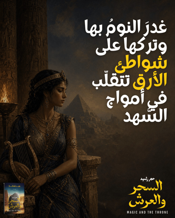 اقتباس من رواية السحر والعرش