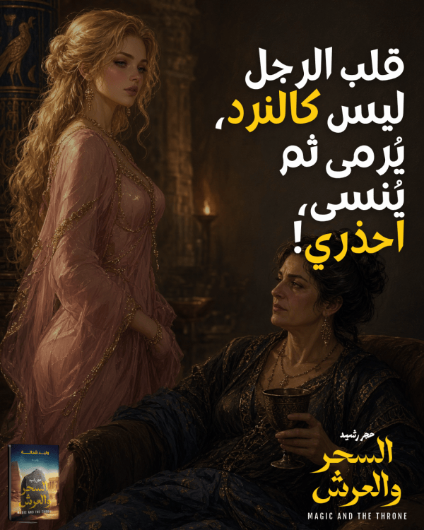 اقتباس من رواية السحر والعرش