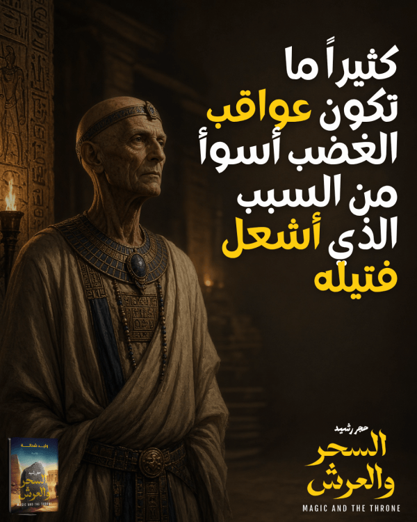 اقتباس من رواية السحر والعرش