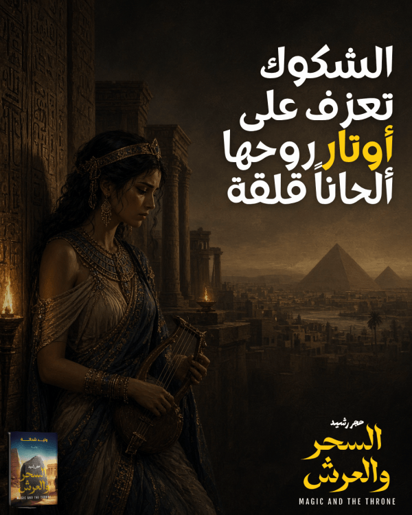 اقتباس من رواية السحر والعرش