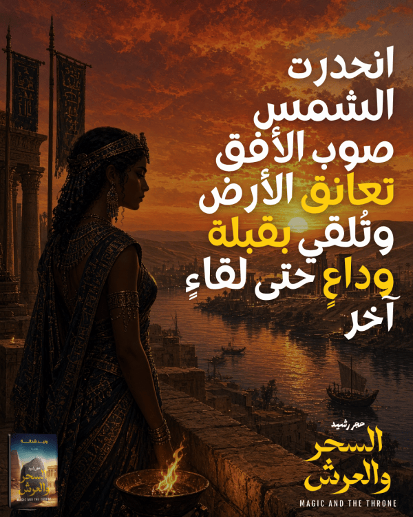 اقتباس من رواية السحر والعرش