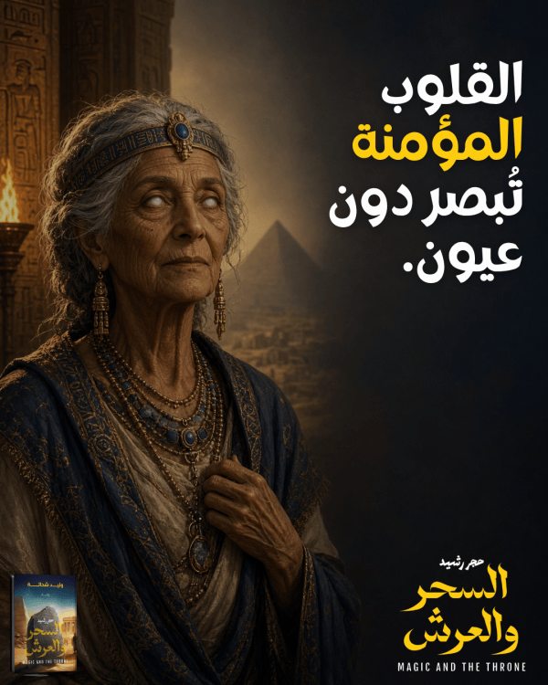 اقتباس من رواية السحر والعرش